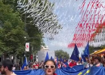 "წინ ევროპისკენ, შინ ევროპისკენ”-სამოქალაქო აქტივისტების აქცია