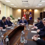 გეკა გელაძემ შიდა ქართლის პოლიციის დეპარტამენტის თანამშრომლებს ახალი უფროსი წარუდგინა