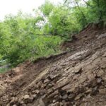 ტყიბული-ქუთაისის ცენტრალური ავტომაგისტრალი დაზიანდა, რის გამოც ავტოსატრანსპორტო მოძრაობა შეზღუდულია