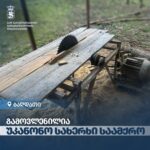 ბაღდათში და ზესტაფონში უკანონო სახერხი საამქრო გამოვლინდა