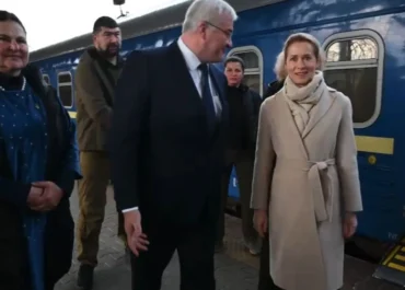 კაია კალასი კიევში ჩავიდა