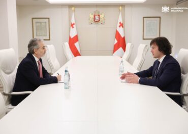 ირაკლი კობახიძე ისრაელის ელჩს შეხვდა