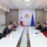 ლევან ჟორჟოლიანი „ვაიმარის სამკუთხედის“ ქვეყნების დელეგაციის წევრებს შეხვდა