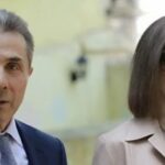 ბიძინა და ეკატერინა ივანიშვილები მეუფე შიოს კათოლიკოს პატრიარქად არჩევას ულოცავენ