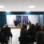 შეფასებისა და გამოცდების ეროვნული ცენტრის დირექტორი თამარ მემანიშვილი ოზურგეთში აბიტურიენტებს შეხვდა