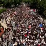 ოჯახის სიწმინდის დღესთან დაკავშირებით, თბილისში მსვლელობა მიმდინარეობს