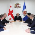 სულხან თამაზაშვილმა მცხეთა-მთიანეთის პოლიციის დეპარტამენტის თანამშრომლებს ახალი ხელმძღვანელი წარუდგინა