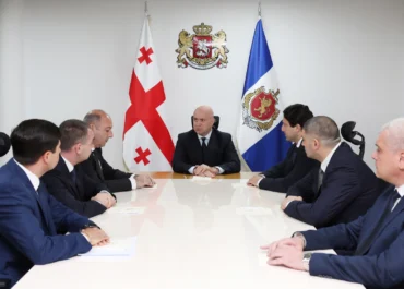 სულხან თამაზაშვილმა მცხეთა-მთიანეთის პოლიციის დეპარტამენტის თანამშრომლებს ახალი ხელმძღვანელი წარუდგინა